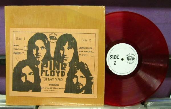 PINK FLOYD OMAY YAD LP Original TMOQ Red Vinyl 70 s pressing 