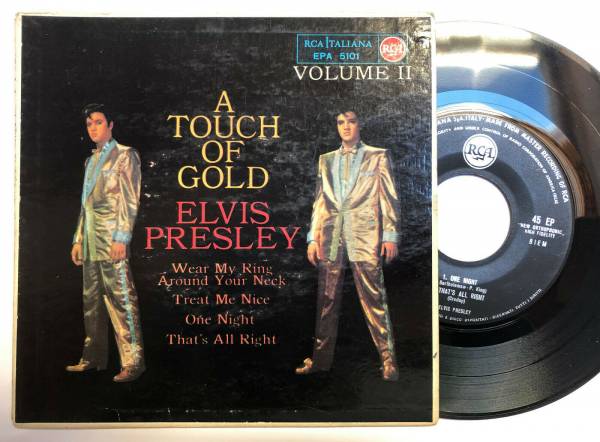 Elvis Presley 45 ep A touch of gold vol 2 ITALY