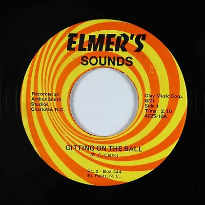 70s Soul Funk Crossover 45   Elmer s Sounds   Gitting On The Ball   VG  rare 