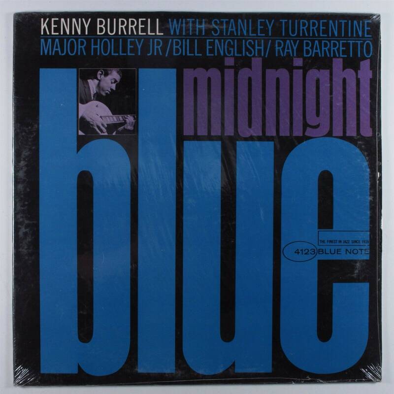 KENNY BURRELL Midnight Blue BLUE NOTE 4123 LP mono SEALED  