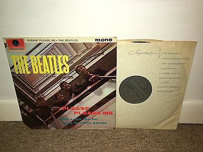 THE BEATLES Please Please Me LP Mono 1963 UK 1st Press 
