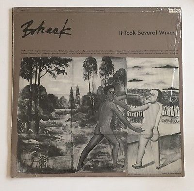 1982 Vincent Gallo BOHACK It Took Several Wives Vinyl Record 12  LP shrinkwrap  