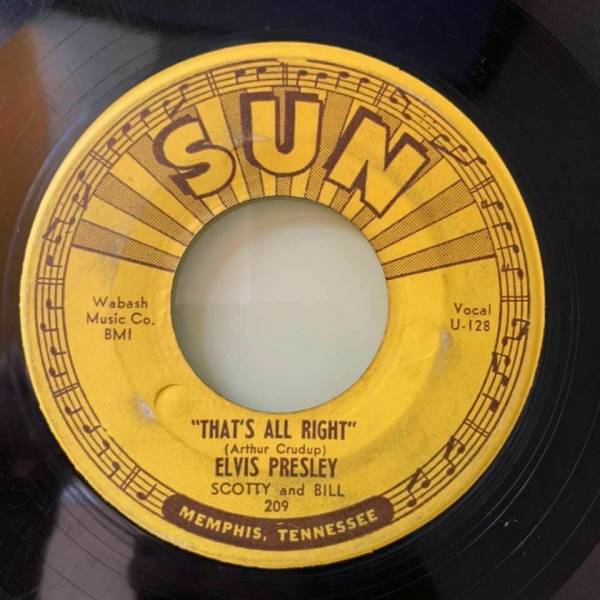 ELVIS PRESLEY   That s All Right   Sun Records  1st   209  RARE ROCKABILLY 45  