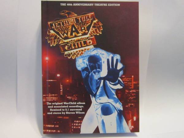 JETHRO TULL   CD   DVD WAR CHILD   THE 40TH ANNIVERSARY THEATRE EDITION
