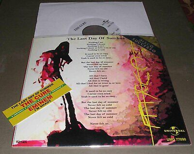 CURE The Last Day Of Summer italian extremely rare 7  in DJ specialsleeve Eminem