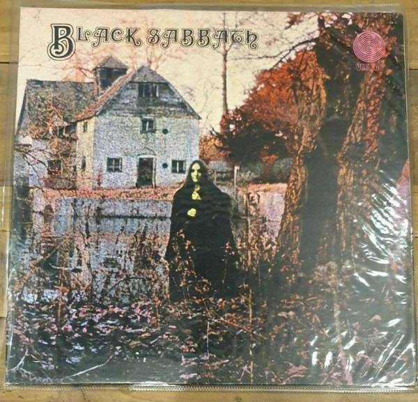 BLACK SABBATH   Black Sabbath  12  Vinyl LP Album Gatefold 1st Press  VO 6  1970