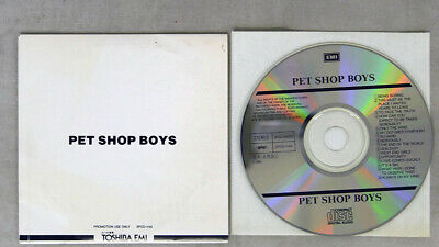PET SHOP BOYS SAME TOSHIBA EMI PROMO 1CD