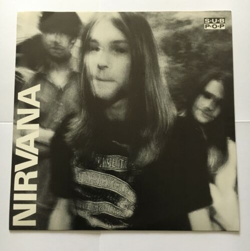 Nirvana   Love Buzz Very Rare Original 7    P S US Sub Pop Numbered First Press