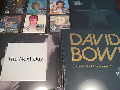 DAVID BOWIE RARE FIVE YEARS RARE 13 LP S   NEW RELEASES   JAPAN OBI REPLICA CD S