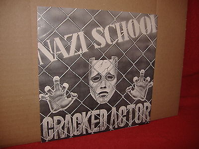 Cracked Actor   Nazi School 7  orig  1st press kbd punk Black Flag Avengers