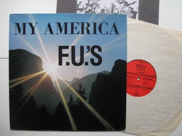 F U  S My America 12  EP 1983 Boston HARDCORE hXc PUNK KBD XCLAIM  Original