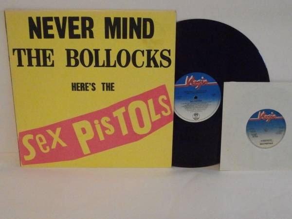 70s Punk Rock SEX PISTOLS never mind the bollocks 1977 UK Vinyl LP   7  Mint