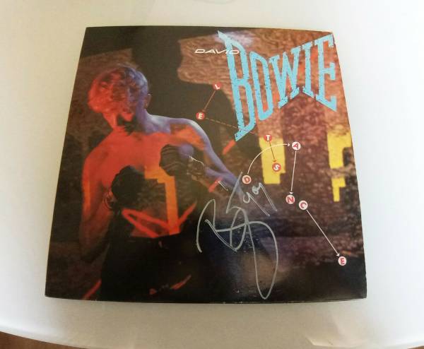 David Bowie  Let s Dance LP 1983   Signed    CoA