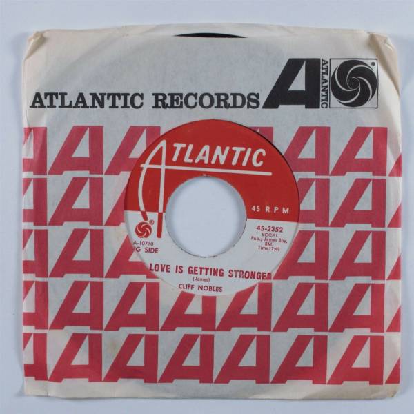 Northern Soul 45 CLIFF NOBLES My Love Is    ATLANTIC VG   VG  promo HEAR  