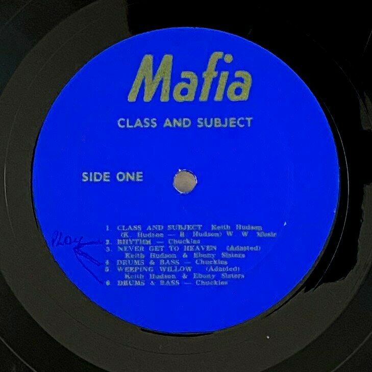 Keith Hudson  Class And Subject  Rare Reggae LP Mafia