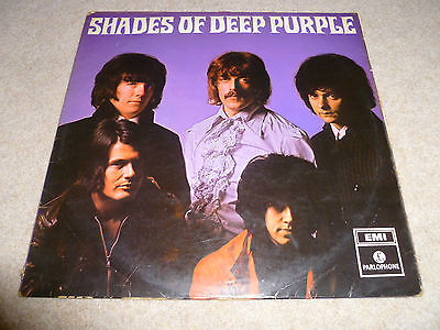 DEEP PURPLE Shades Of Deep Purple UK ORIG 1st PRESSING MONO  VINYL LP