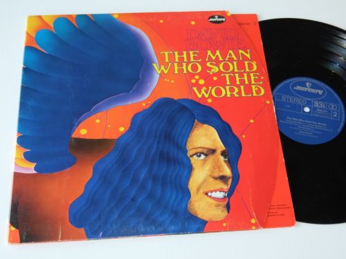 DAVID BOWIE Rare Mercury Germany LP The Man Who Sold The World M 