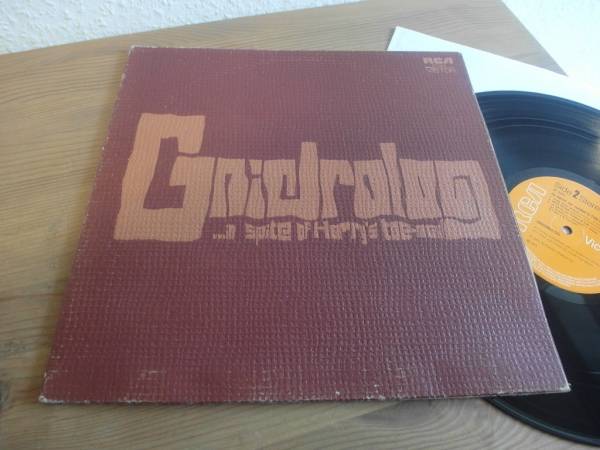 GNIDROLOG   In Spite Of 100  ORIGINAL UK 1st PRESS 1972 rare prog psych LP