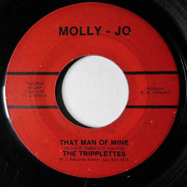 TRIPPLETTES THAT MAN OF MINE ON MOLLY JO XOVER 45 NEW SOUNDCLIP Hear