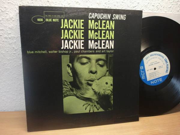 BLUE NOTE 4038 JACKIE McLEAN CAPUCHIN SWING ORIG 1ST MONO LP MINT