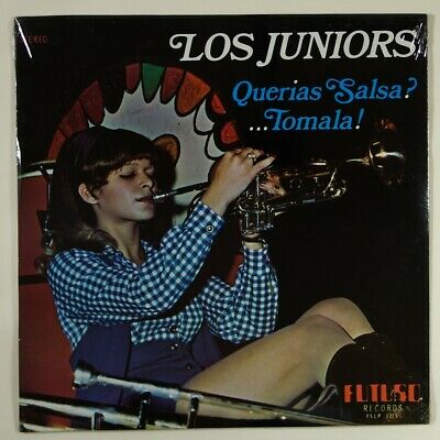 Los Juniors  Querias Salsa  Tomala   Rare Latin Guaguanco Salsa LP Futuro Sealed