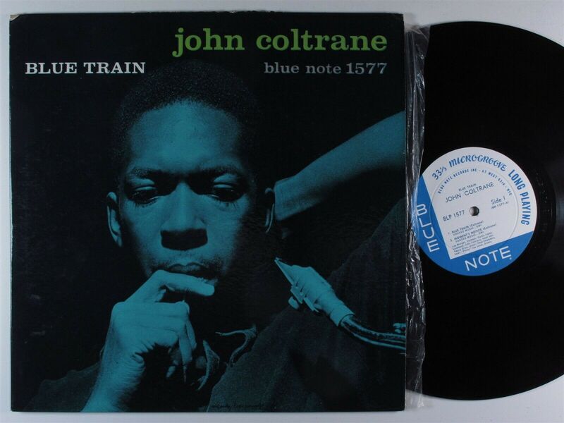 JOHN COLTRANE Blue Train BLUE NOTE LP VG  mono w 63rd RVG ear