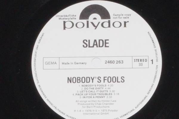 slade-nobody-s-fools-lp-1976-polydor-promo-archiv-copy-mint