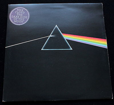 PINK FLOYD Dark Side Of The Moon UK  73 1st press Solid Blue Triangle MINT  LP