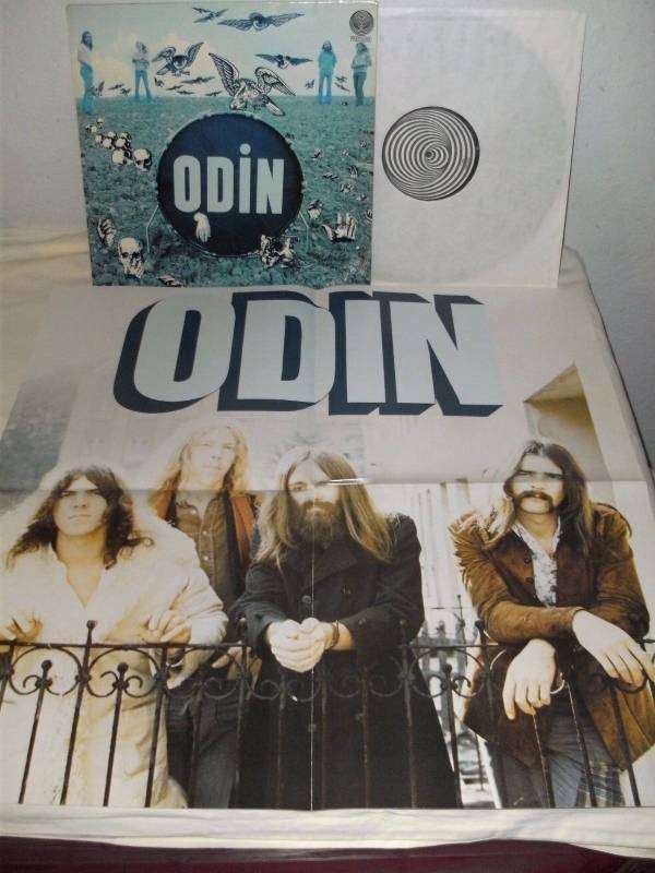 Odin same mega rare first Press D 1972 Vertigo  Swirl  Poster Vinyl Mint 
