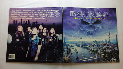 LP 1376 Iron Maiden Brave New World 2LP Vinyl Schallplatte Metal Punk Electro