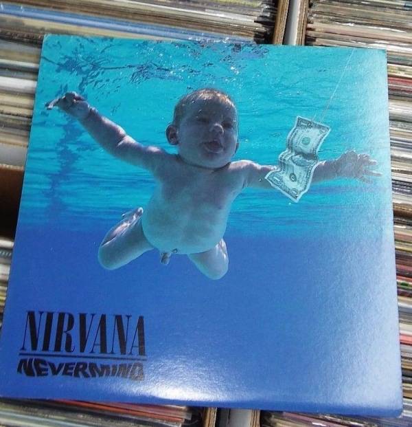 NIRVANA Nevermind LP 1st pressing Promo 1991 w Promo Poster    inner sleeve