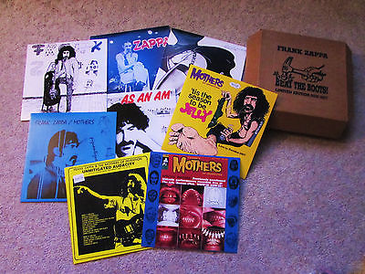 SCARCE MINT   8 LP BOX ZAPPA MOTHERS   BEAT THE BOOTS   LIVE UNRELEASED Psych LP