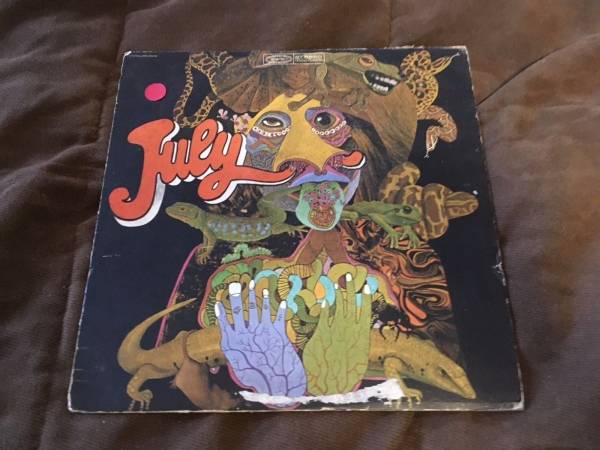 July Self Titled  1968 MONSTER RARITY EPIC BN 26416 Psych DEMO Lp VG  VG 1A 1A