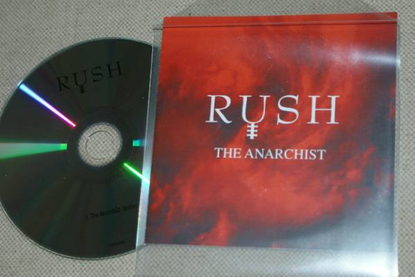 RUSH        THE ANARCHIST      1 TRACK CD SINGLE     PROMO    Excellent condition