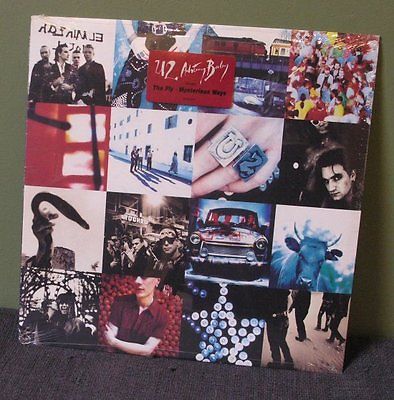 U2  Achtung Baby  LP Orig Sealed Uncensored Back Cover Bono The Edge
