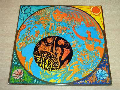 Art Supernatural Fairy Tales 1967 Island Mono LP Pink Label Eye Logo