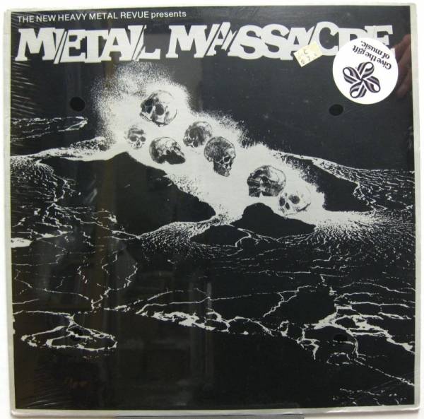 METAL MASSACRE  1 US ORG 1982 SEALED LP Metal Blade METALLICA Debut Brian SLAGEL