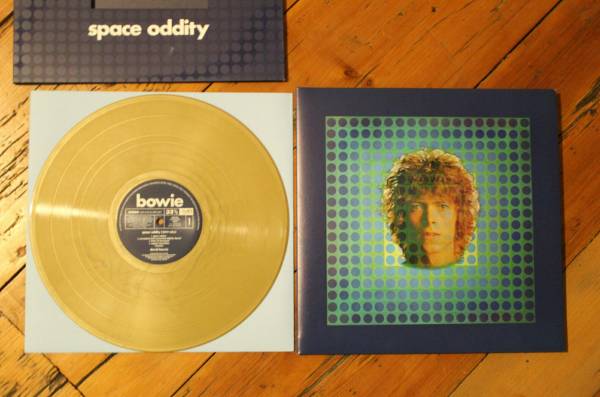 David Bowie   Space Oddity  2019 Mix    Numbered Limited GOLD Vinyl LP