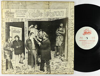 Eddie Lebron   Ghetto Records Presents    LP   Ghetto   Rare Latin Salsa