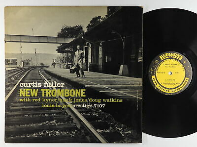 Curtis Fuller   New Trombone LP   Prestige PRLP 7107 Mono DG RVG 446 W 50th VG 