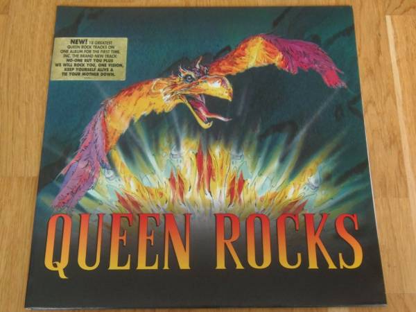 QUEEN ROCKS 2LP 1st PRESS Limited Edition  ALTERNATIVE COVER  Very RARE MINT 