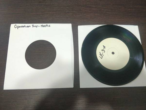 Operation Ivy   Hectic ep TEST PRESSING rancid lookout bad religion green day