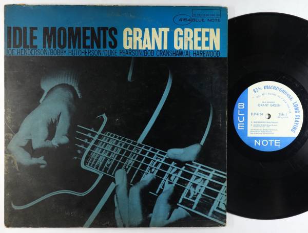 Grant Green   Idle Moments LP   Blue Note   BLP 4154 Mono RVG Ear NY USA