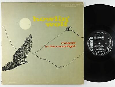 Howlin  Wolf   Moanin  In The Moonlight LP   Chess Black Label Mono VG 