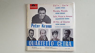 Peter Kraus   Piccolo Piccolo  20 km  al giorno 7   EP SPAIN SUNG IN ITALIAN