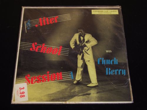 Chuck Berry After School Session 1st LP  ORIGINAL 1957 Chess Black Label SEALED 