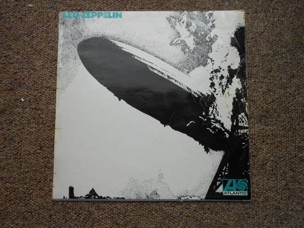 Led Zeppelin I  1  UK Red Plum LP 1st  SUPERHYPE   TURQUOISE    UNCORRECTED 