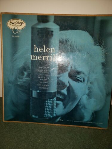 Helen Merrill  1st  US Press  1955 Emarcy Clifford Brown Silver Rim Blue Note LP