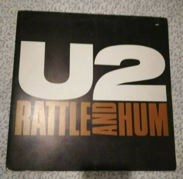 U2   Rattle and Hum   Promo Spain only Promotional Pack Lp Poster Sheet Spanish