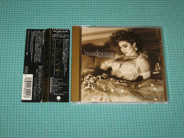 MADONNA GOLD CD Like A Virgin 1984 OOP Japan 43P2 0001 Mega Rare     